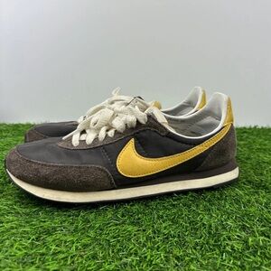 DB3004-200 Men’s Nike Waffle Trainer 2 'Velvet Brown’  Yellow Running Size 8.5